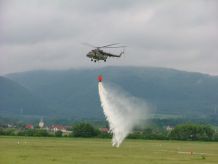 VRTUNK Mi - 17 Z PREOVSKEJ LZ ZASAHOVAL V LOPUNEJ DOLINE