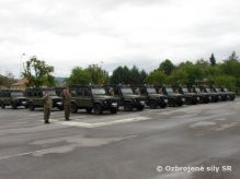 Minister obrany slvnostne odovzdal nov vojensk techniku