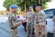Nelnk generlneho tbu na inpekcii slovenskch vojakov opercie UNFICYP 8