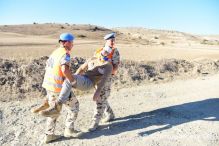 Inpekcia vojenskho velitea opercie UNFICYP v Sektore 4